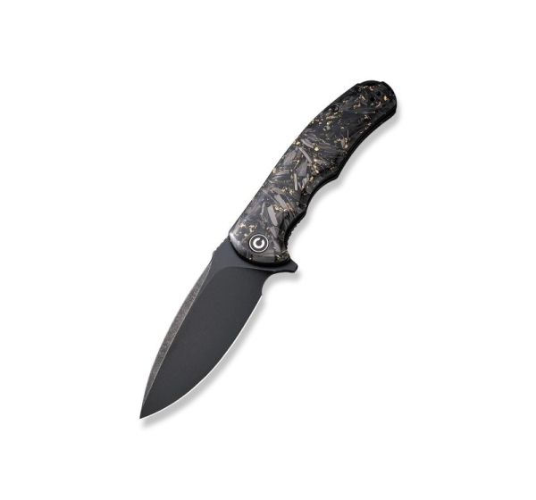 Knife CIVIVI Praxis Shredded Carbon Gold