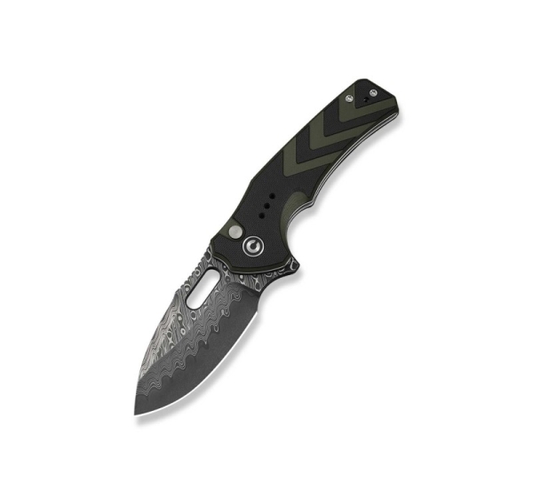 Nóż CIVIVI Vexron Damast G10 Milled Black & Green