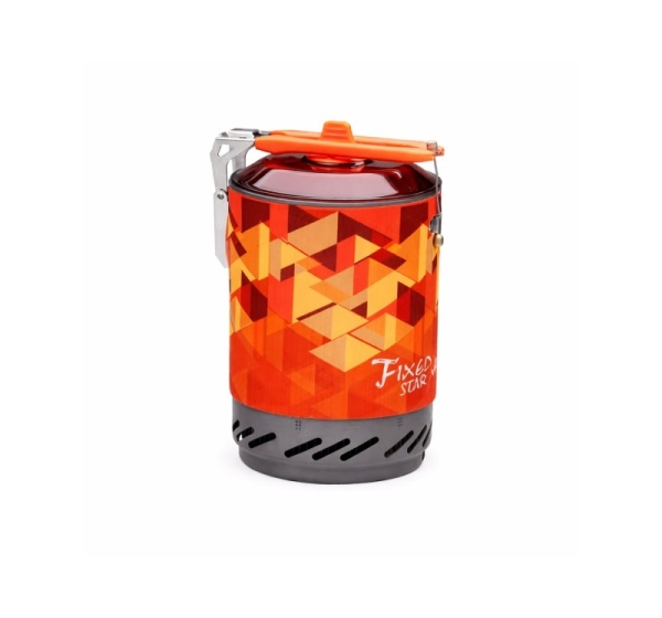 Fire-Maple FMS-X2 camping stove with Orange pot