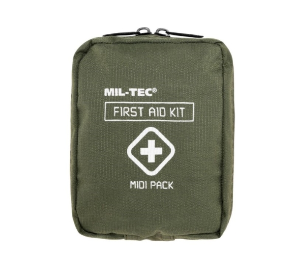 Mil-Tec First Aid Kit Midi Pack - Olive