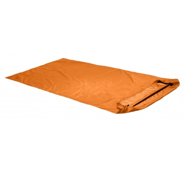 ORTOVOX Bivy Double Adult Rectangular sleeping bag Polyurethane Blue, Orange