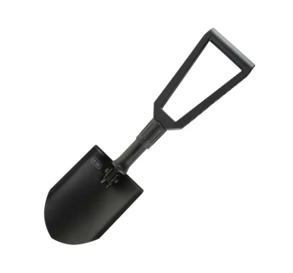 M-Tac Folding shovel with olive green cover