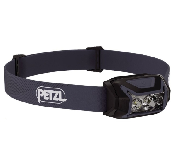 Petzl Actik Black Headband flashlight LED