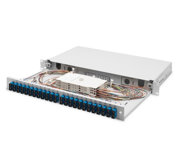 Digitus Fiber Optic Splice Box, Equipped, SC, OS2
