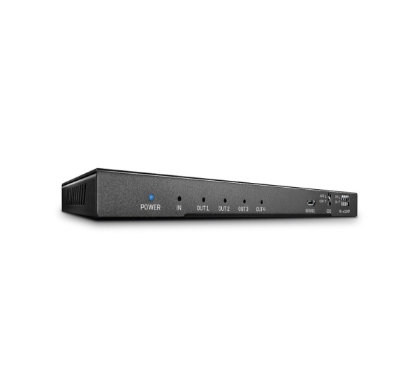 Lindy 4 Port HDMI 18G Splitter with Audio and Downscaling
