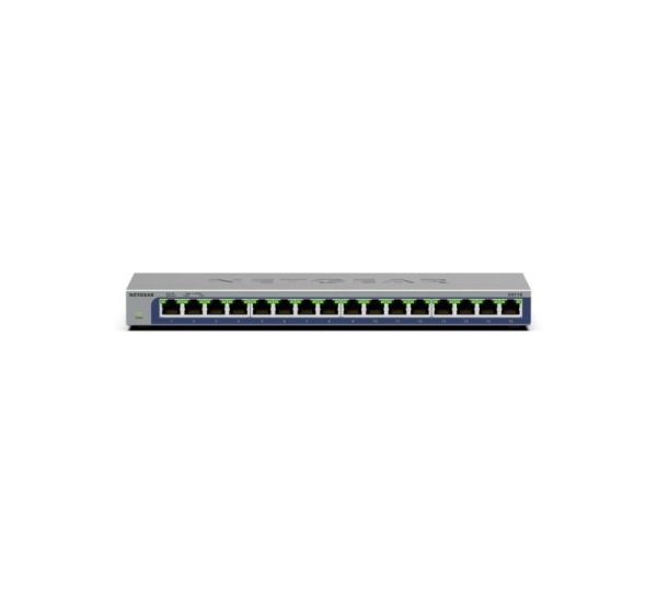 NETGEAR GS116 Unmanaged L2 Gigabit Ethernet (10/100/1000) Black