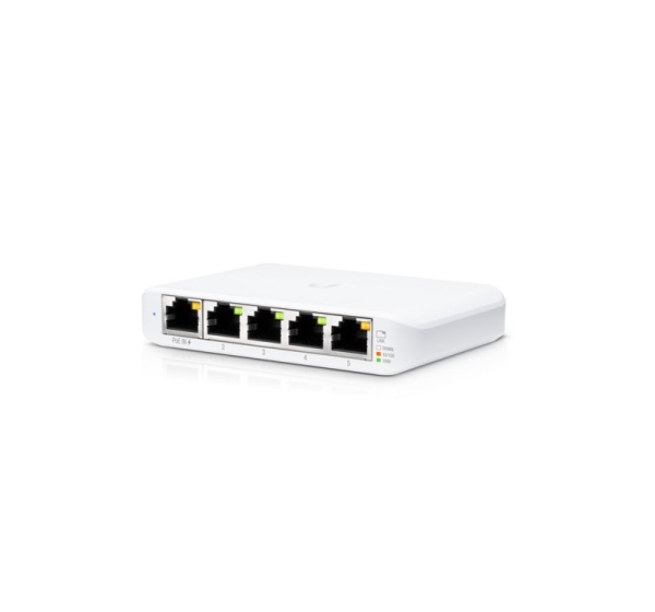 Ubiquiti UniFi USW Flex Mini 5P (10/100/1000) PoE managed switch