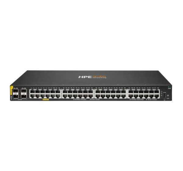 HPE Aruba 6100 Managed 48G 4SFP+ PoE+ 370W Switch