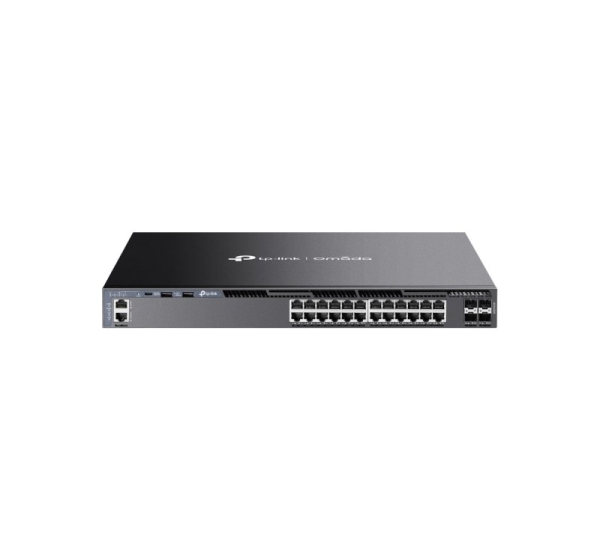 TP-Link Omada 24-Port Gigabit Stackable L3 Managed Switch with 4 10G Slots