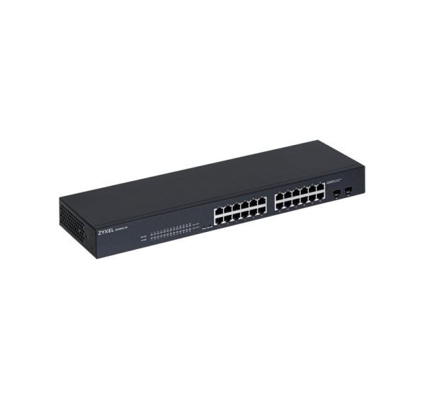 Zyxel GS-1900-24 v2 Managed L2 Gigabit Ethernet (10/100/1000) 1U Black