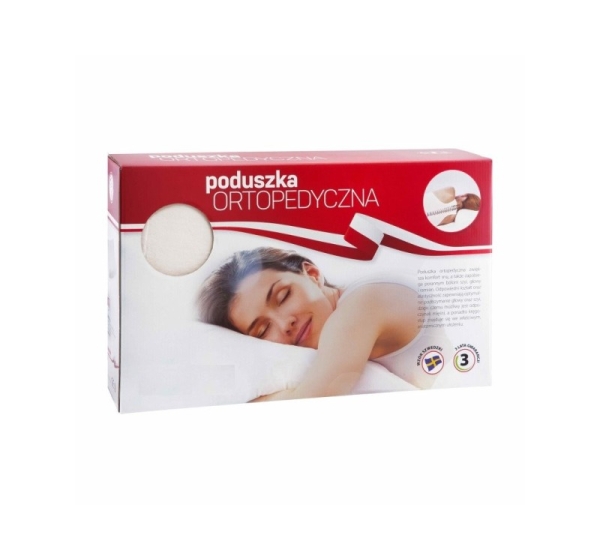 Contoured pillow made of memory foam AT03002
