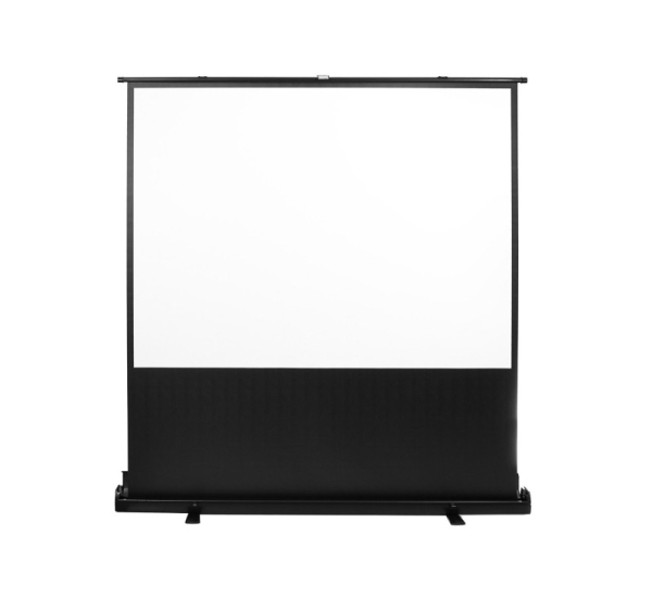 Maclean portable projection screen, compact, floor, 66", 16:9, MC-210