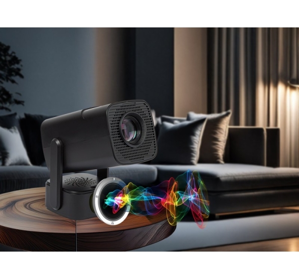 Portable projector BLOW AndroidTV HD Cinema SOUND + BLACK case