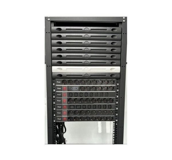Equip 333319 power distribution unit (PDU) 6 AC outlet(s) 1U Black