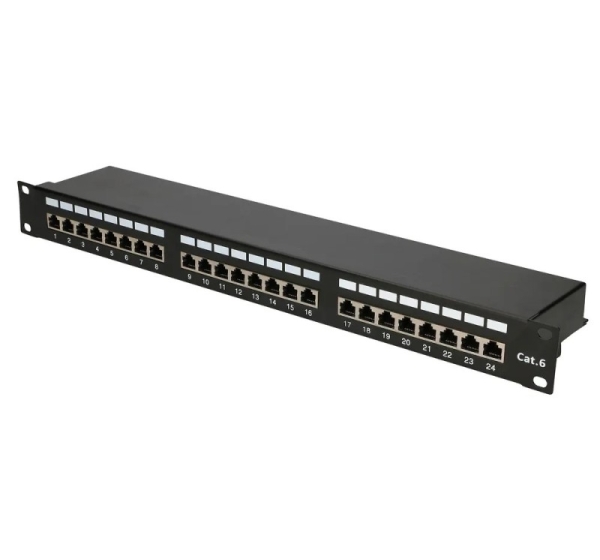 Extralink CAT6 STP V2 | Patchpanel | 24 Ports