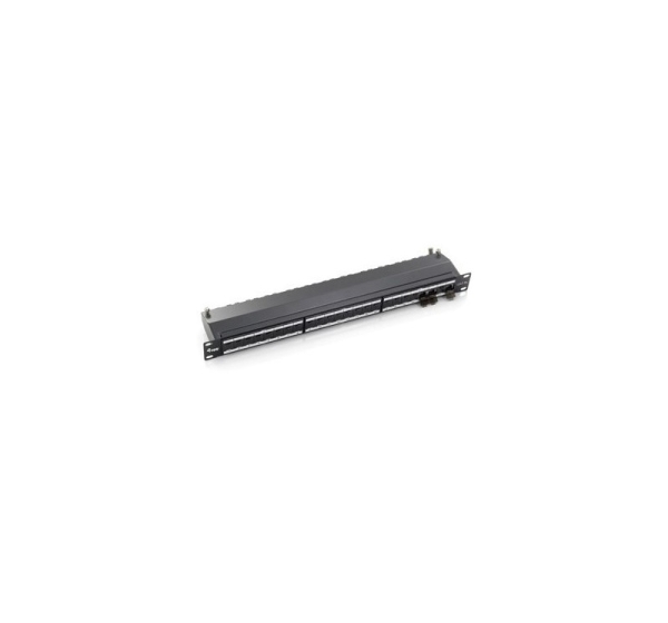 Equip 24-Port Cat.6A Shielded Patch Panel, Light Grey