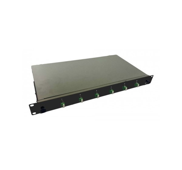 Helos 375551 rack cabinet 1U Black
