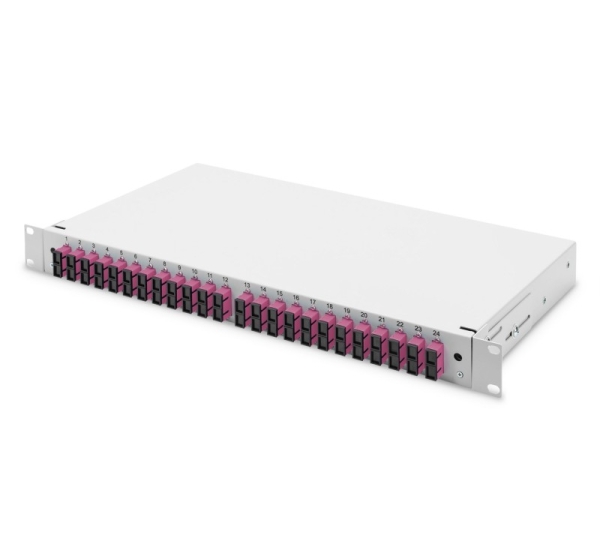 Digitus Fiber Optic Splice Box, Equipped, SC, OM4