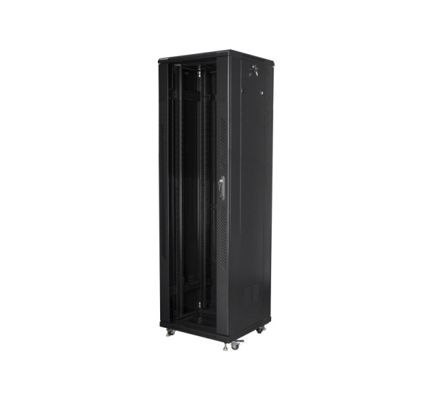 Lanberg FF01-6642-12B rack cabinet 42U Freestanding rack Black