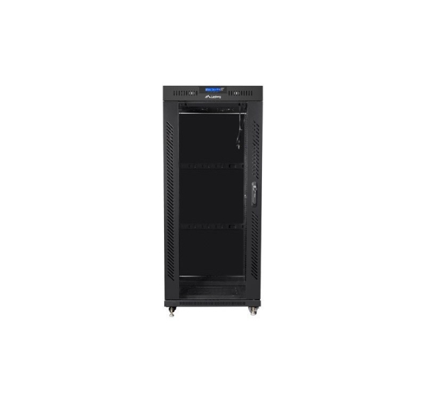 Lanberg FF01-8822-12BL rack cabinet 22U Freestanding rack Black