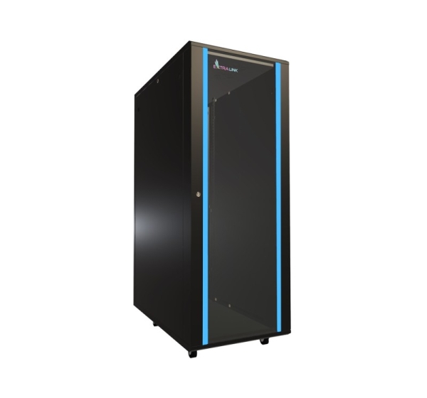 Extralink Rackmount cabinet 32U 600x1000 Black standing