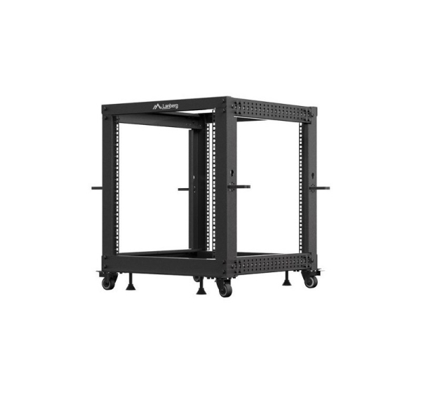 Lanberg OR01-6112-B rack cabinet 12U Freestanding rack Black