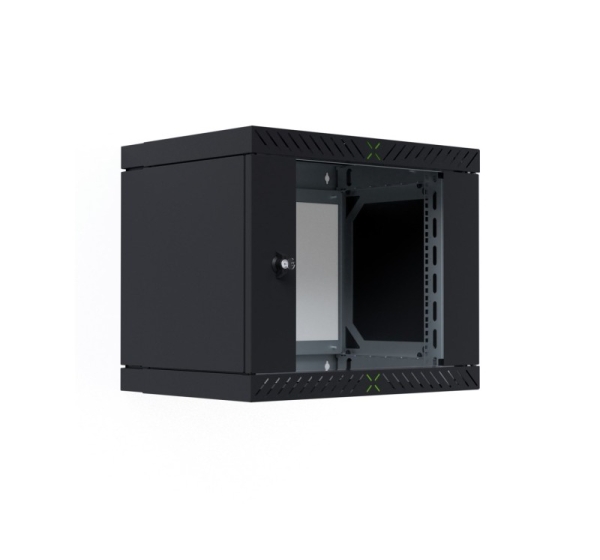 EFB Elektronik WGX-0906TS.G1 rack cabinet 9U Wall mounted rack Black