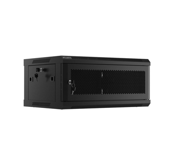 Lanberg WF01-6404-23B rack cabinet 4U Wall mounted rack Black