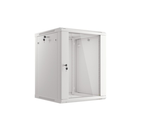 Lanberg WF01-6615-10S rack cabinet 15U Wall mounted rack Grey