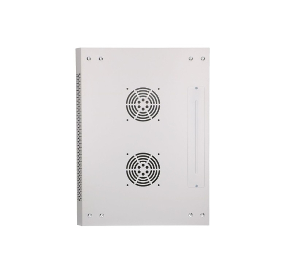 Extralink Rackmount cabinet 12U 600x450 ASP Gray wall mounted, metal door