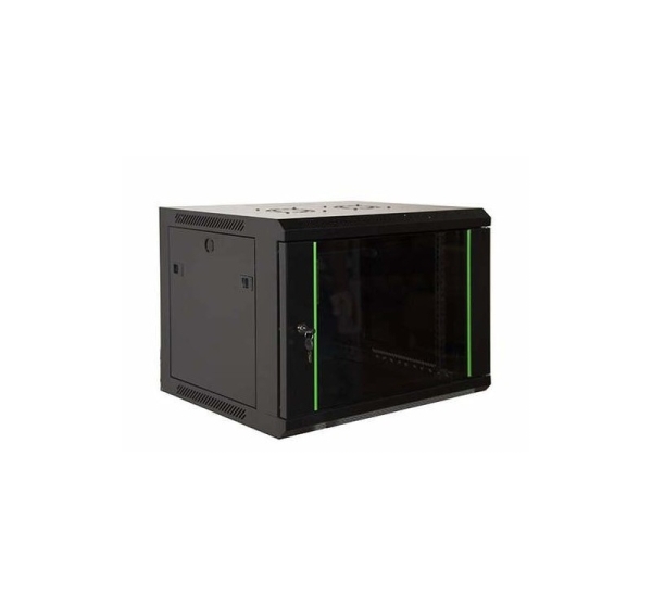 Digitus DN1912UECN rack cabinet 12U Wall mounted rack Black