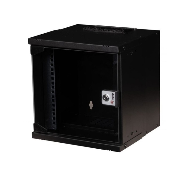 Equip EWM-06-3030-B rack cabinet 6U Wall mounted rack Black