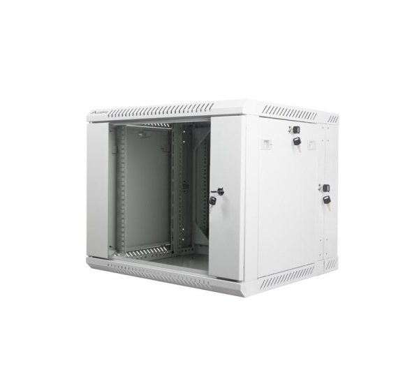 Lanberg WF02-6609-10S rack cabinet 9U Wall mounted rack Grey
