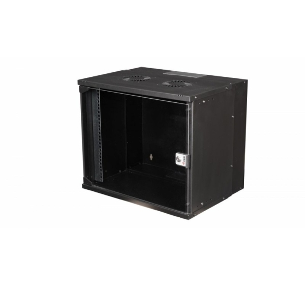Equip Eco Mount 19' Cabinet, 09U, 540X400MM, RAL9005 Black