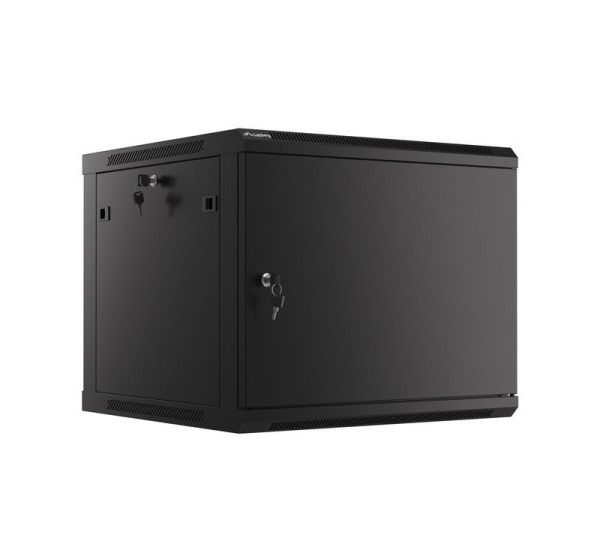 Lanberg WF01-6609-00B rack cabinet 9U Wall mounted rack Black