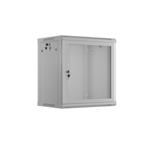 19 12U 600X450 Perforated Door Grey Rack Cabinet