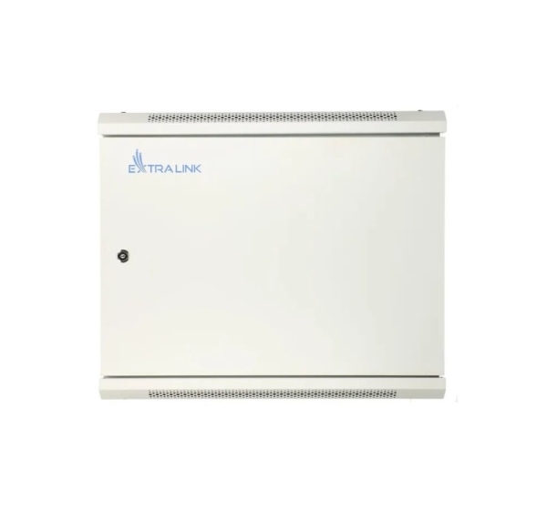 Extralink 19" 9U 600x450 ASP Grey wall-mounted rack