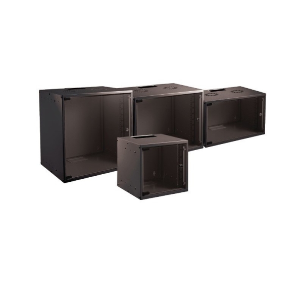 EFB Elektronik WGB-1912TS.45 rack cabinet 12U Wall mounted rack Black