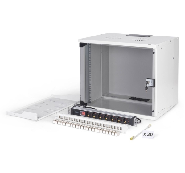 Digitus SOHO Pro network set, 483 mm (19") - 9U, 540 x 400 mm (W x D)