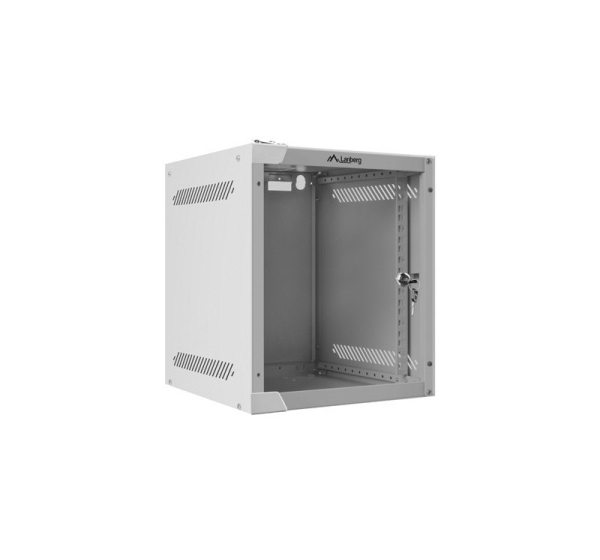LANBERG WALL CABINET 10" 6U (280X310, GRAY)