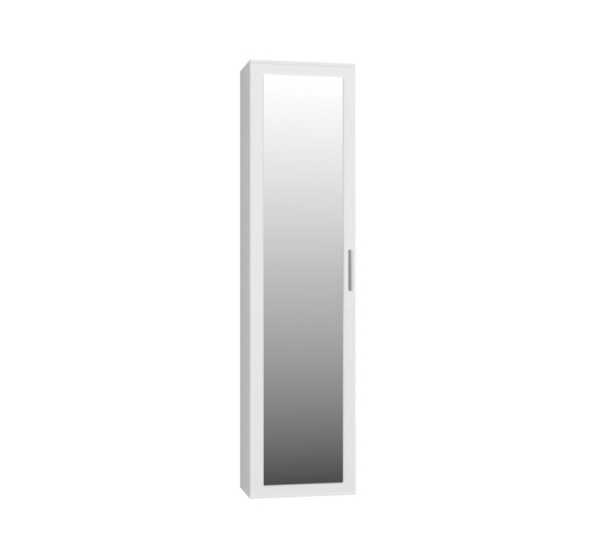 Topeshop DUO SZAFKA BIEL bedroom wardrobe/closet 2 shelves 1 door(s) White