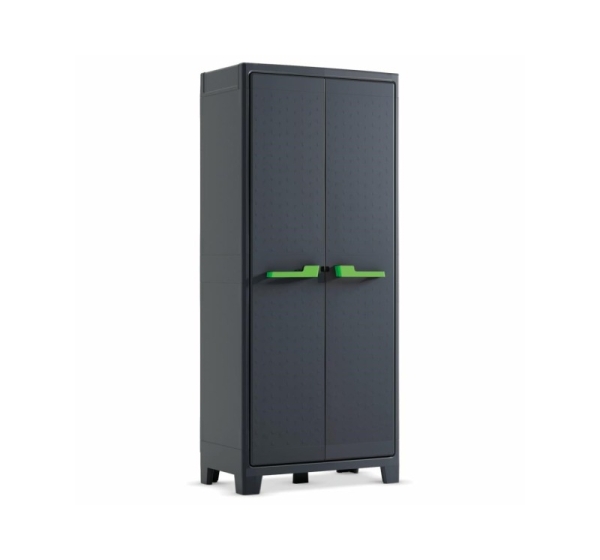 KETER GARDEN WARDROBE MOBY WATERPROOF 182x80x44cm IT New