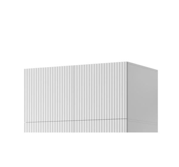 Wardrobe PAFOS 2D BASE 90x55.5x45 white matt