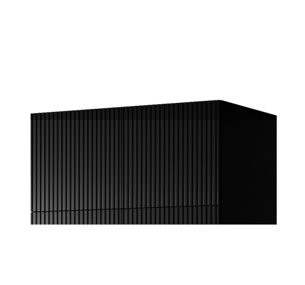 Wardrobe PAFOS 2D BASE 90x55.5x45 Black matt