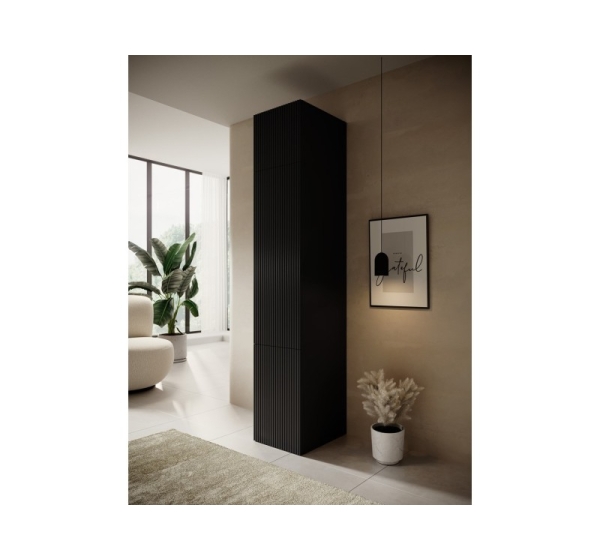 Wardrobe PAFOS 1D BASE 45x55,5x45 Black matt