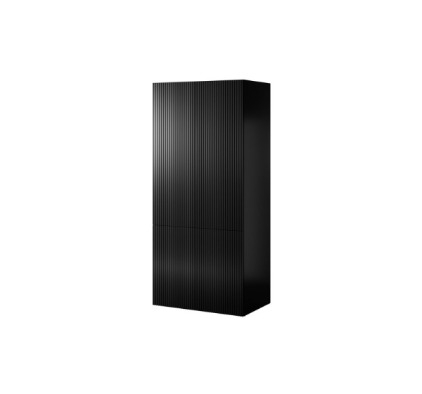 Wardrobe PAFOS 2D 90x55.5x198.5 Black matt