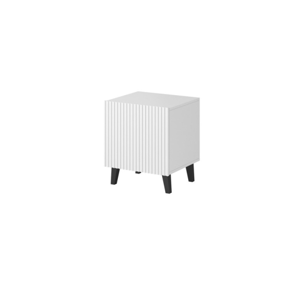 PAFOS bedside table 2 pcs. 45x40x51 cm white matt