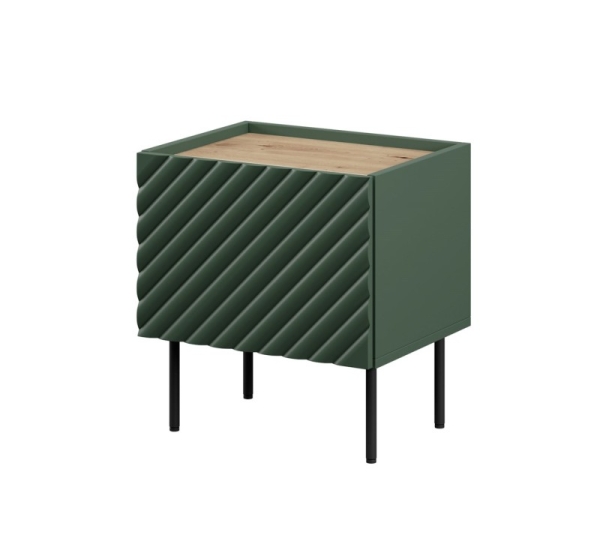 ONDA bedside table 2 pcs. 50x40x54 Green