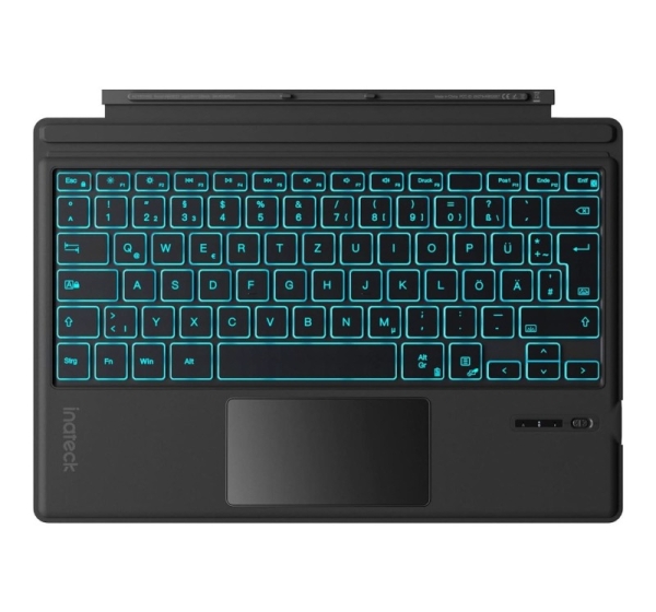 Inateck KB02027 QWERTZ Bluetooth Black