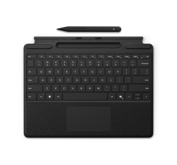 Microsoft Surface Pro Keyboard with Slim Pen for Business QWERTZ German Microsoft Cover port Black